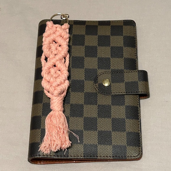 Checkered A6 Planner Cover Bundle | Agenda Organizer - Picture 11 of 12